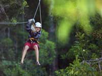 Tsitsikamma, Zip line sliding