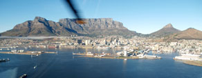 Devil's Peak, Table Mountain, Lion's Head and Signal Hill