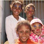 Children dressed for the occasion