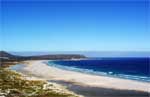 View from Monkey Valley overlooking Noordhoek beach up to Kommetjie