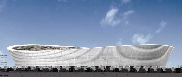 Green Point Stadium 2010: Elevations (2)